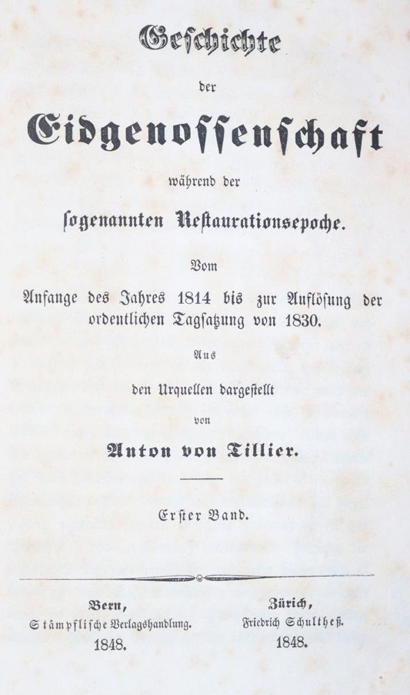 Große Abbildung Nr.1: 143-2379 Sammlung: (Schweiz)