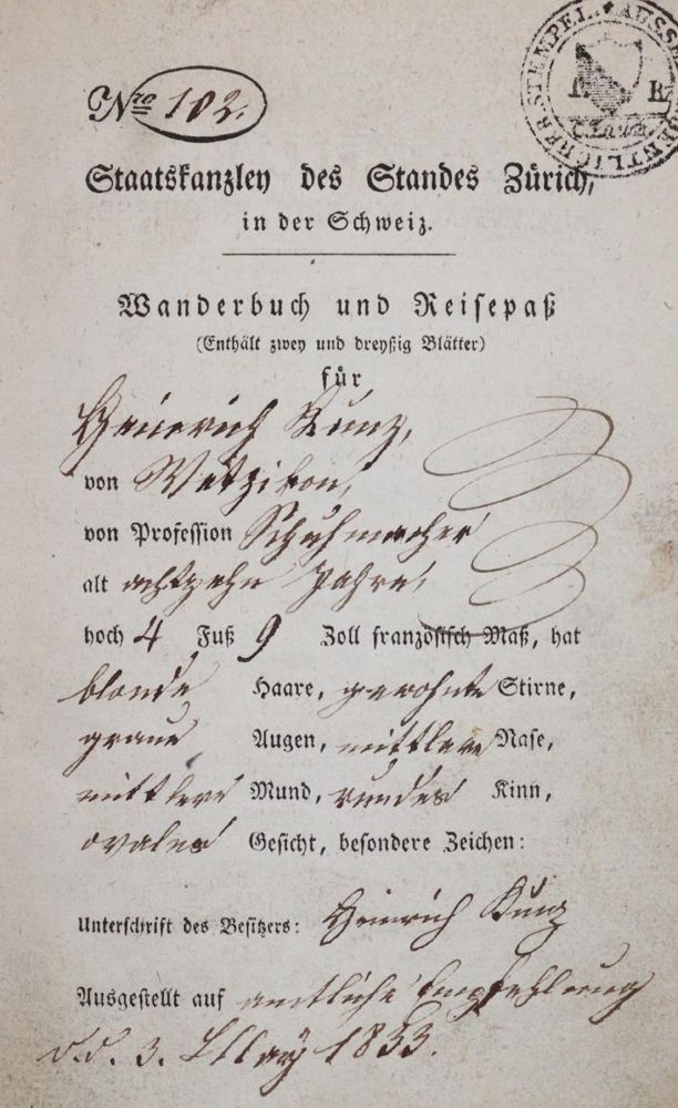 Große Abbildung Nr.1: 143-2385 Wanderbuch: (Schweiz)