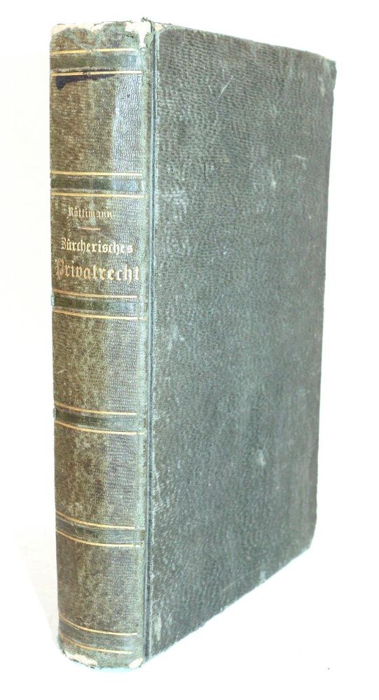 Große Abbildung Nr.3: 143-2388 Zürcherisches Privatrecht.: (Schweiz, Zürich)