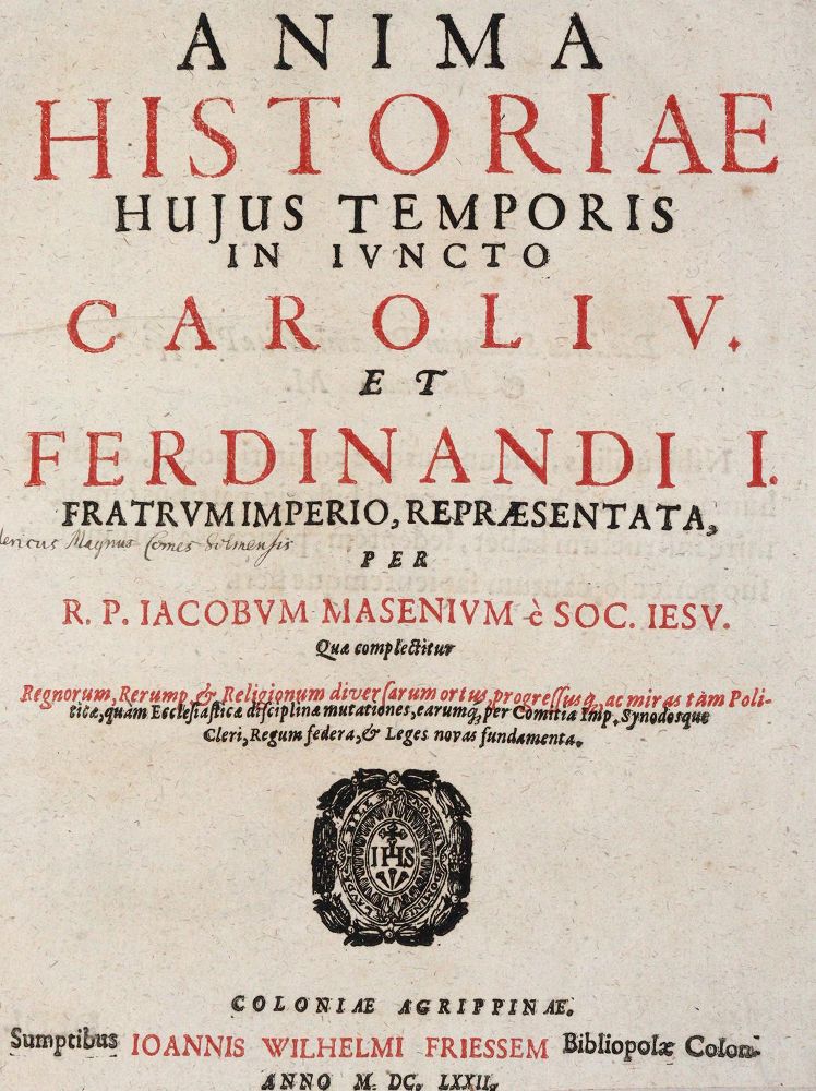 Große Abbildung Nr.1: 143-239 Masen,J.: (Alte Drucke, Handschriften und Theologie)