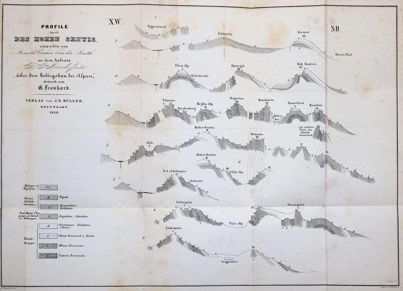 Große Abbildung Nr.2: 143-2394 Murchison,P.J.: (Verschiedene Länder - Geschichte, Alpen und Alpinismus)