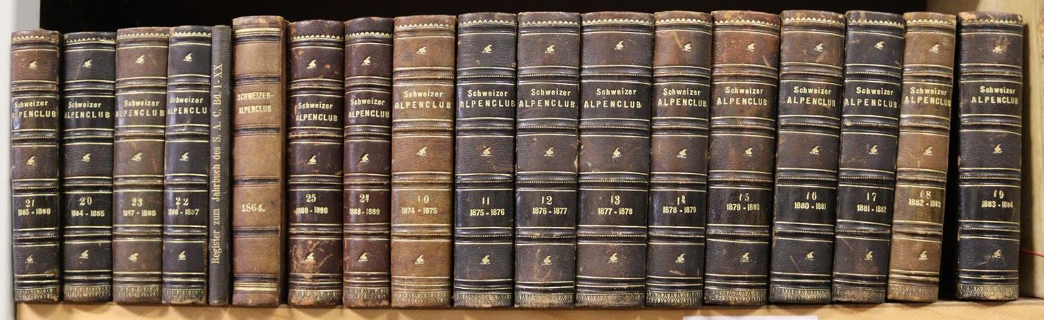 Große Abbildung Nr.5: 143-2395 Schweizer Alpenclub.: (Verschiedene Länder - Geschichte, Alpen und Alpinismus)