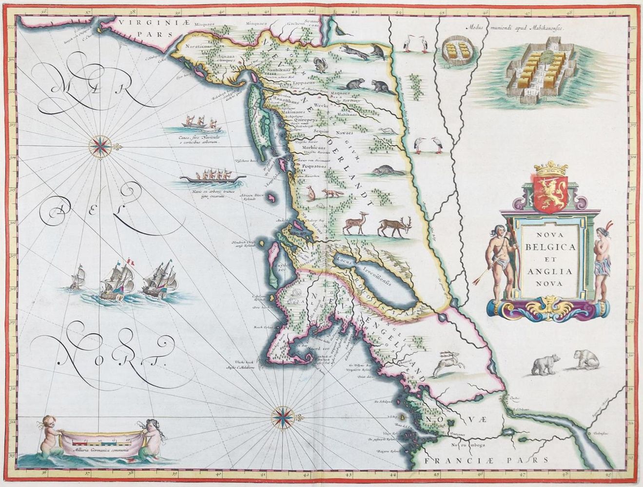 Große Abbildung Nr.11: 143-2402 Blaeu,J.: (Verschiedene Länder - Geschichte, Atlanten)
