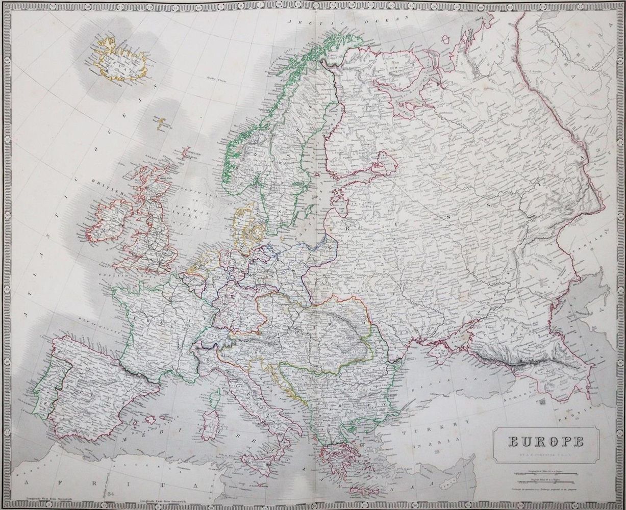 Große Abbildung Nr.2: 143-2406 Johnston,A.K.: (Verschiedene Länder - Geschichte, Atlanten)