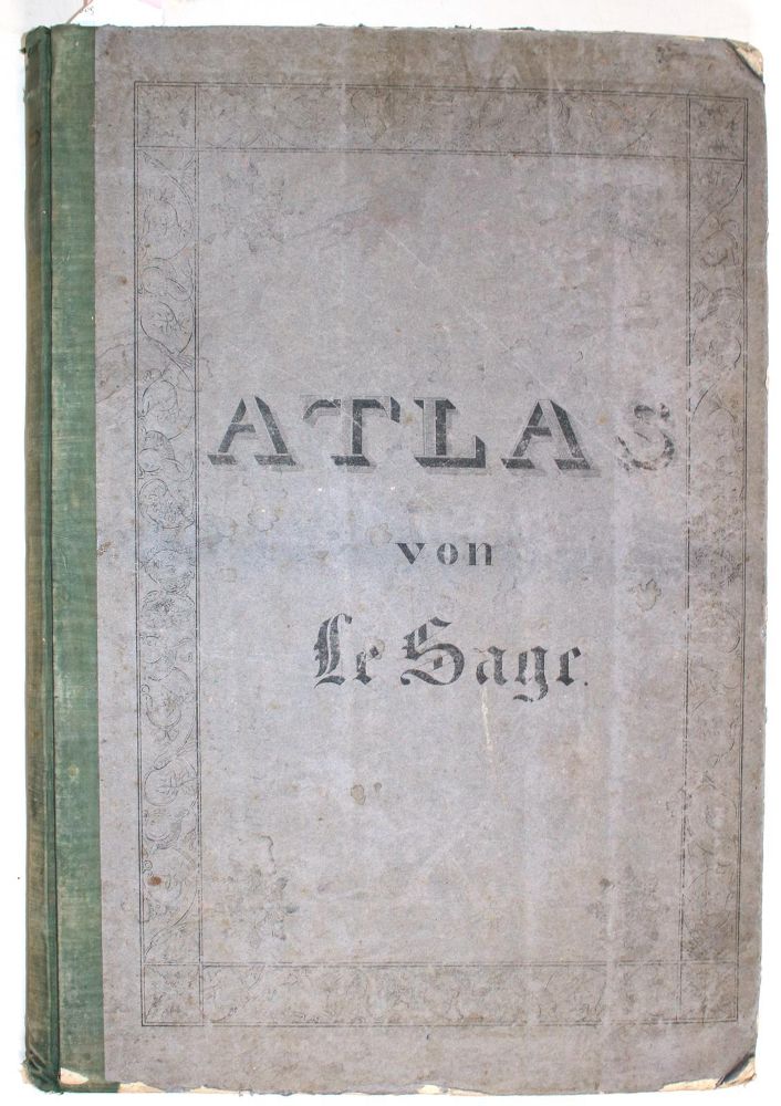 Große Abbildung Nr.2: 143-2408 Lesage,(A. d.i. M.J.E.A.D.de Las Cases).: (Verschiedene Länder - Geschichte, Atlanten)