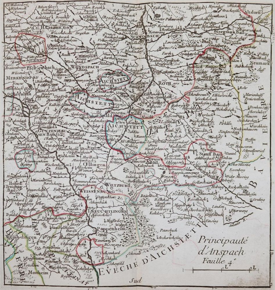 Große Abbildung Nr.5: 143-2410 Rouge,G.L.: (Verschiedene Länder - Geschichte, Atlanten)