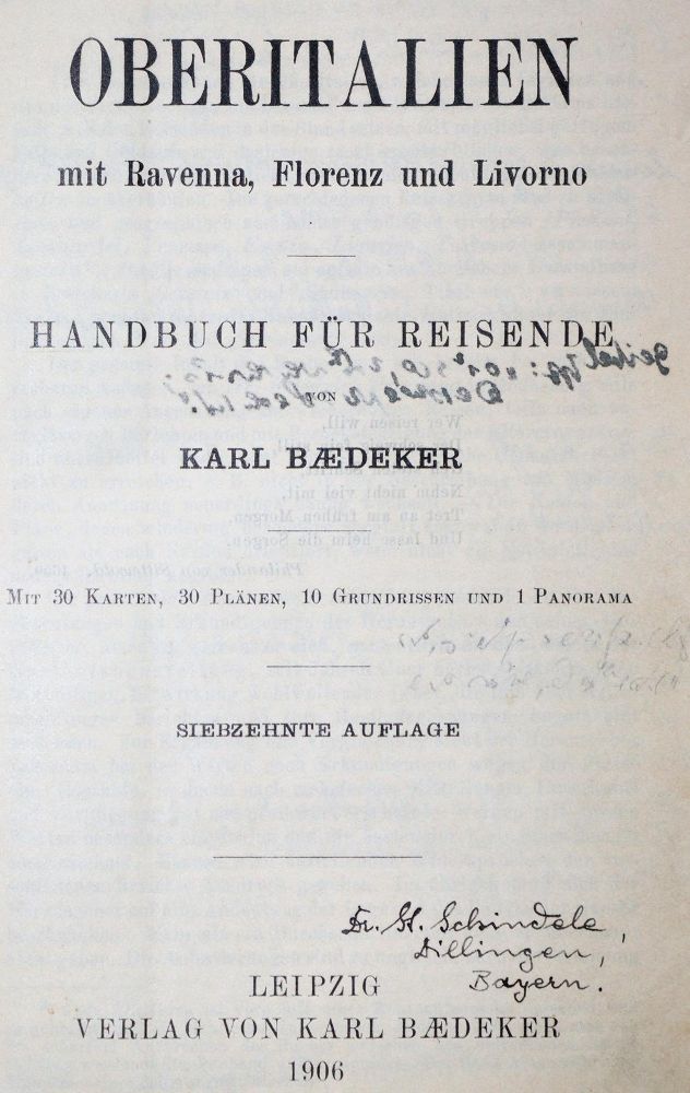 Große Abbildung Nr.1: 143-2412 Sammlung: (Verschiedene Länder - Geschichte, Baedeker)