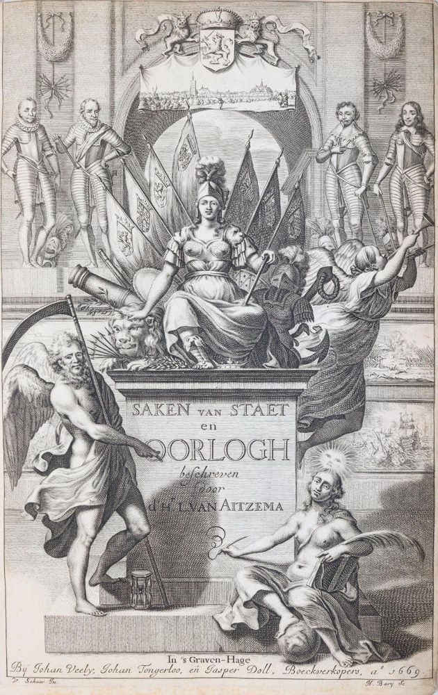 Große Abbildung Nr.1: 143-2414 Aitzema,L.v.: (Verschiedene Länder - Geschichte, Benelux)