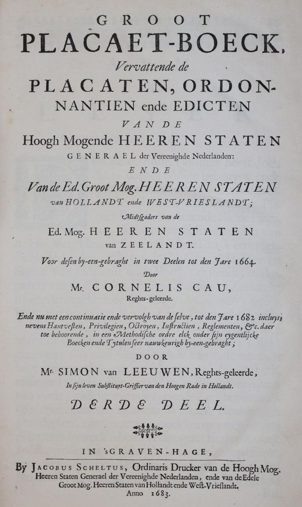 Große Abbildung Nr.2: 143-2416 Cau,C.: (Verschiedene Länder - Geschichte, Benelux)