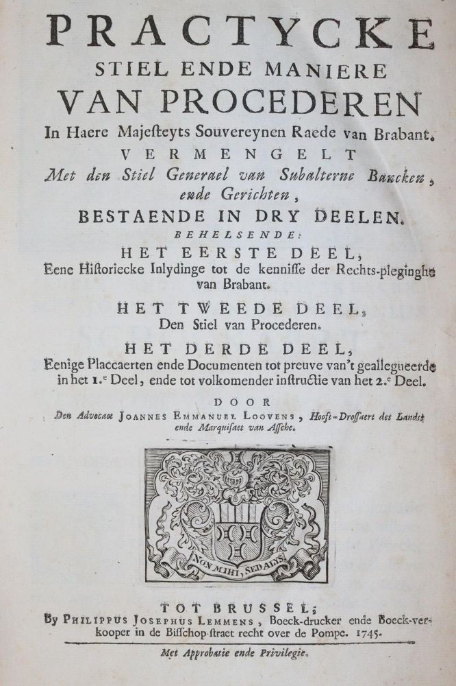 Große Abbildung Nr.1: 143-2421 Loovens,J.E.: (Verschiedene Länder - Geschichte, Benelux)