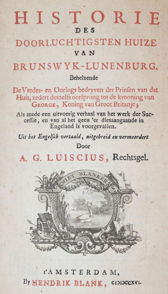 Große Abbildung Nr.2: 143-2422 Luiscius,A.G.: (Verschiedene Länder - Geschichte, Benelux)