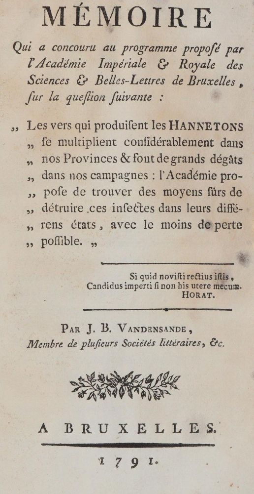 Große Abbildung Nr.1: 143-2427 Vandensande,J.B.: (Verschiedene Länder - Geschichte, Benelux)