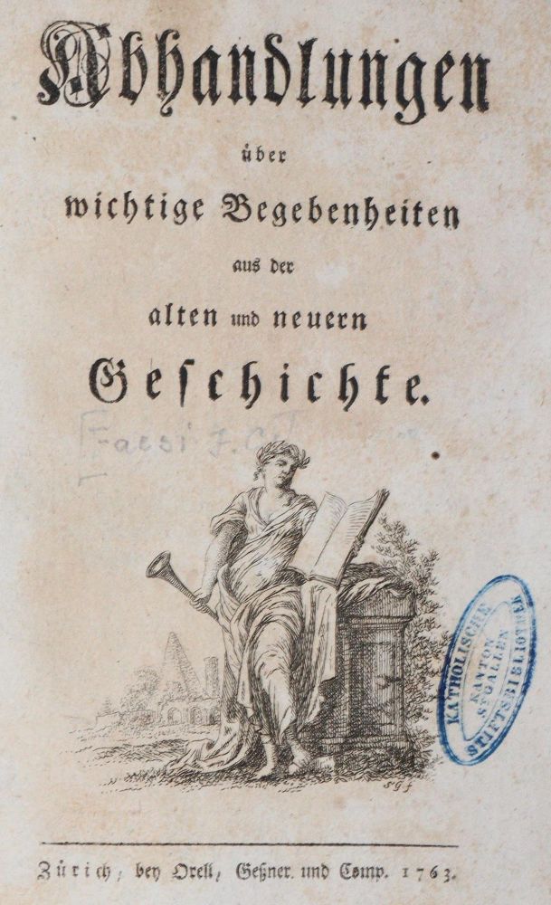 Große Abbildung Nr.1: 143-2434 Faesi,J.G.: (Verschiedene Länder - Geschichte)
