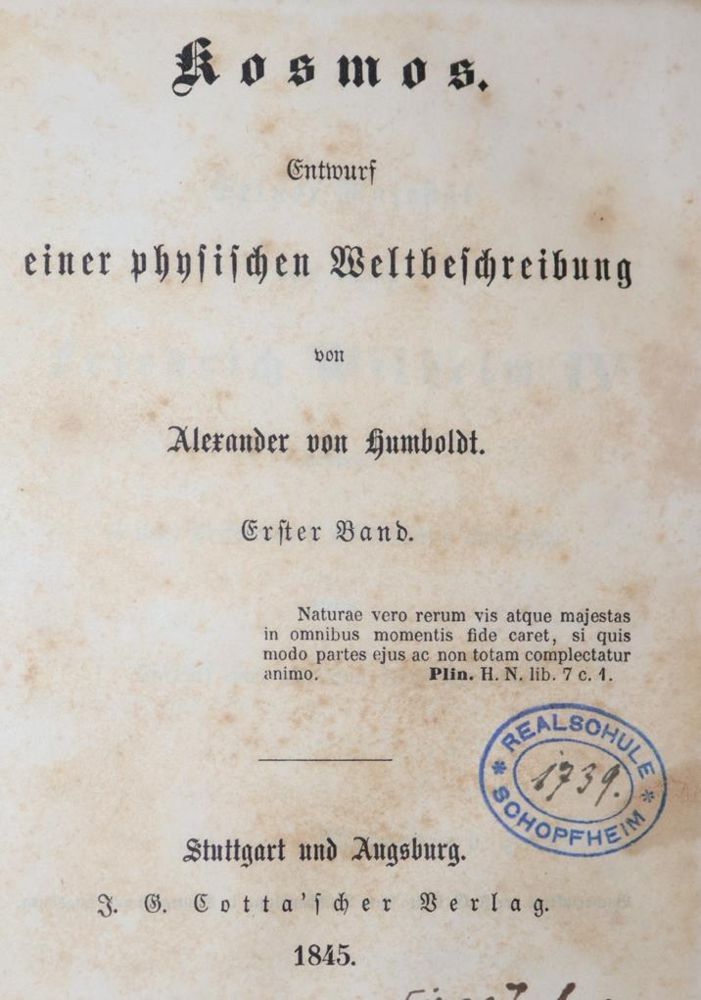 Große Abbildung Nr.1: 143-2448 Humboldt,A.v.: (Verschiedene Länder - Geschichte)