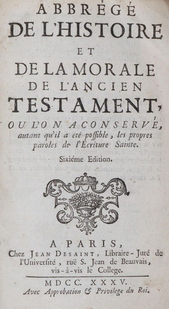 Große Abbildung Nr.1: 143-245 (Mesenguy,F.P.).: (Alte Drucke, Handschriften und Theologie)