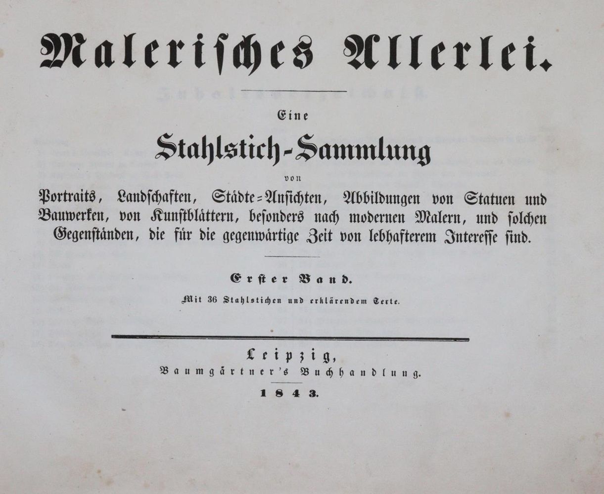 Große Abbildung Nr.1: 143-2459 Malerisches Allerlei.: (Verschiedene Länder - Geschichte)