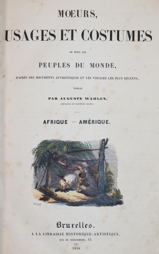 Große Abbildung Nr.1: 143-2496 Wahlen,A. (d.i. J.F.N.Loumyer).: (Verschiedene Länder - Geschichte)