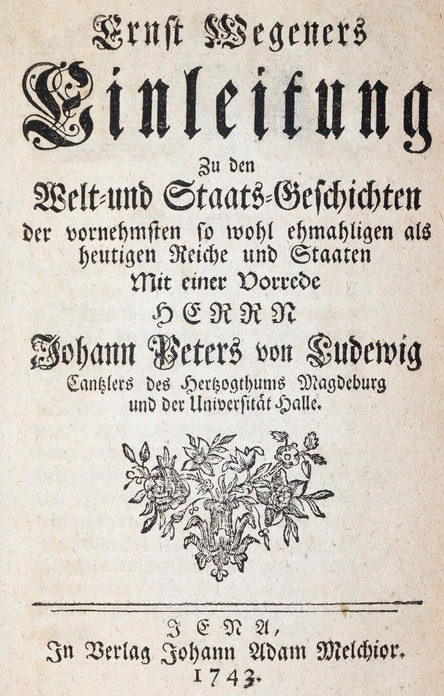 Große Abbildung Nr.1: 143-2497 Wegener,E.: (Verschiedene Länder - Geschichte)