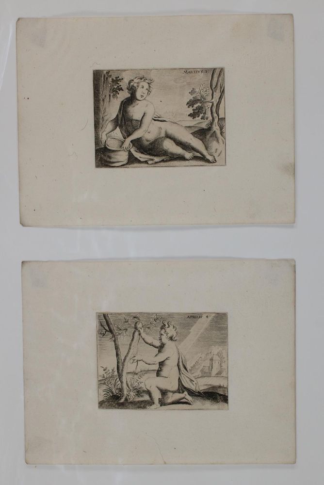 Große Abbildung Nr.2: 143-251 Monatsfolge.: (Alte Drucke, Handschriften und Theologie)