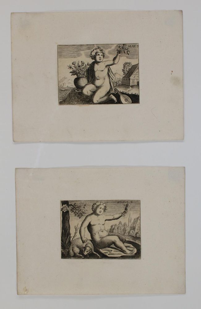 Große Abbildung Nr.3: 143-251 Monatsfolge.: (Alte Drucke, Handschriften und Theologie)