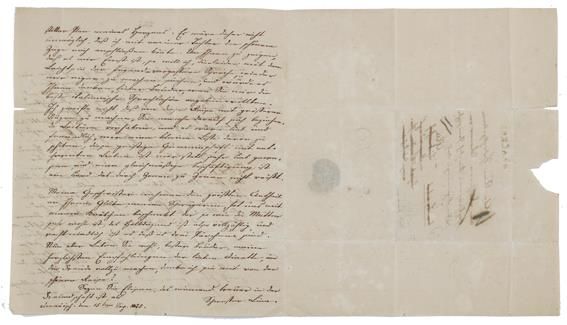 Große Abbildung Nr.1: 143-2511 Fürstenberg, Leopoldine zu,: (Autographen)