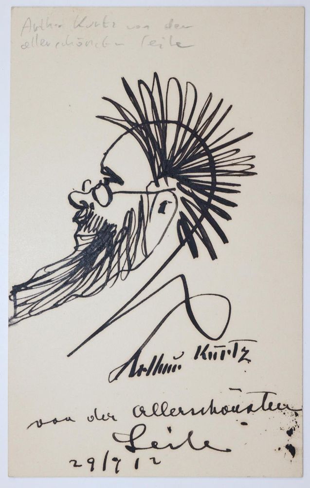 Große Abbildung Nr.1: 143-2521 Kurtz, Arthur,: (Autographen)