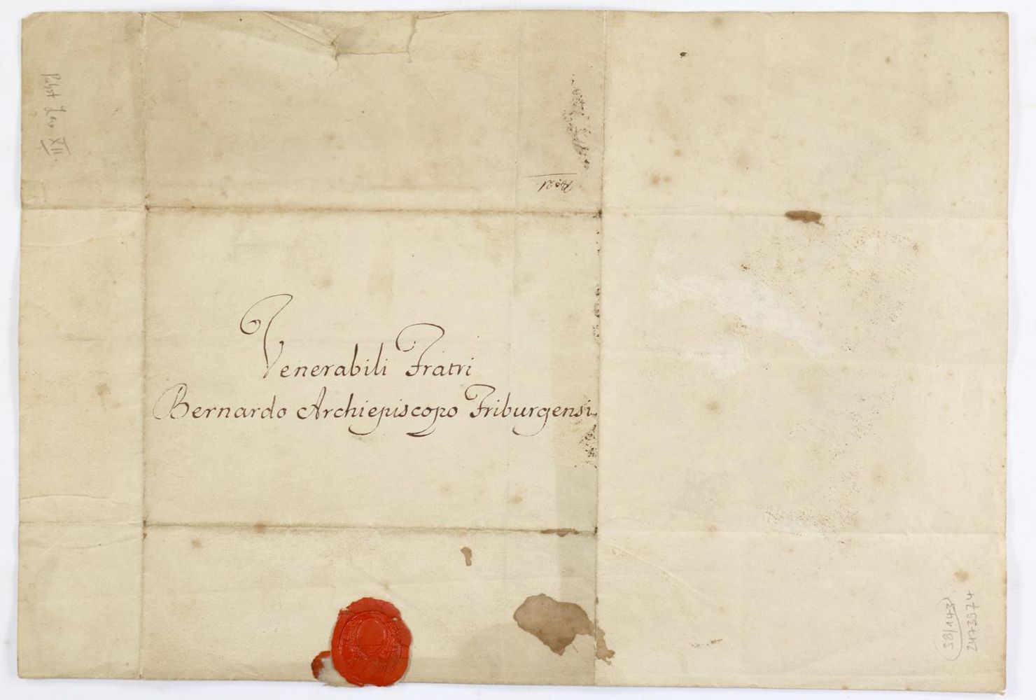 Große Abbildung Nr.2: 143-2522 Leo XII.,: (Autographen)