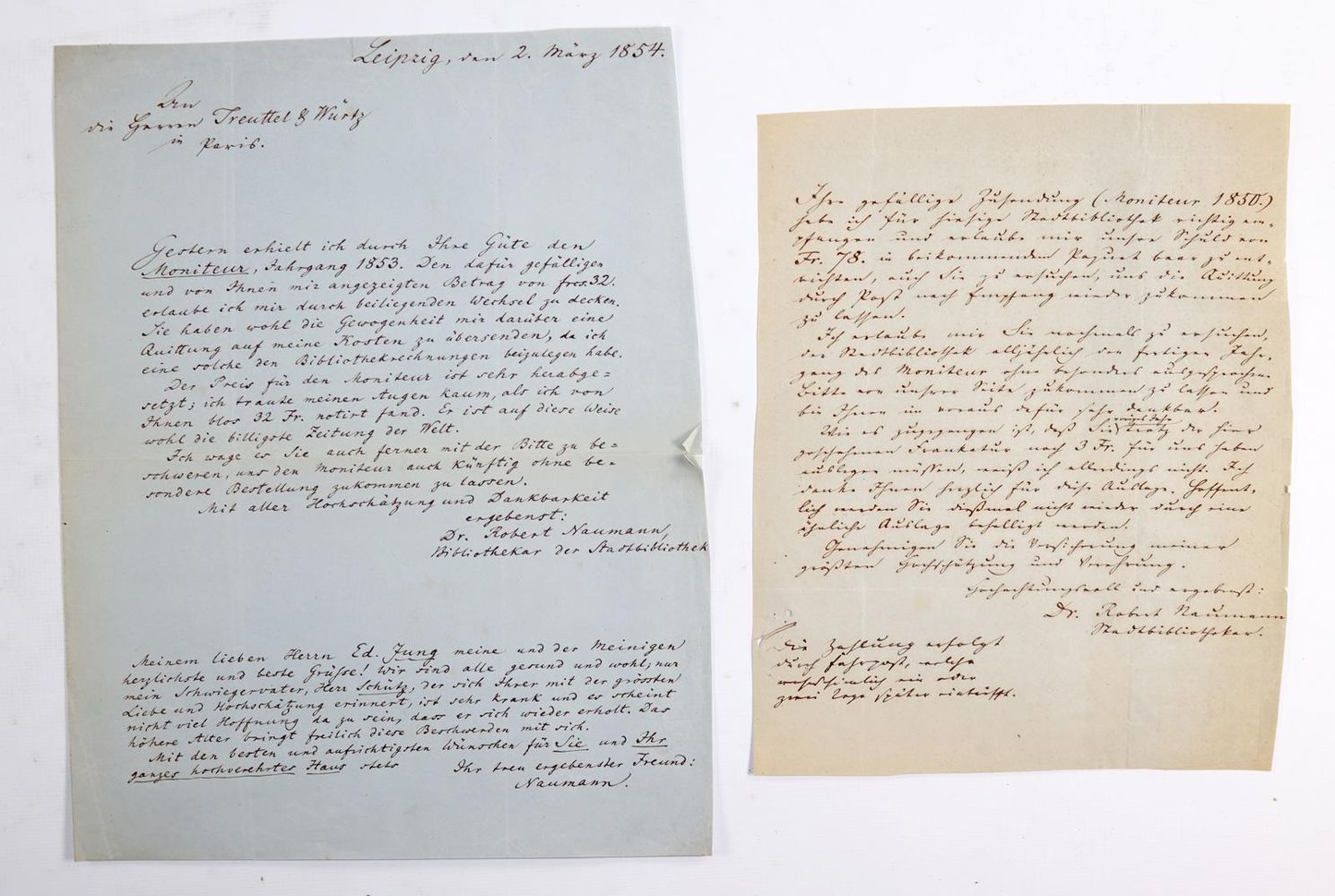 Große Abbildung Nr.3: 143-2537 Sammlung: (Autographen)