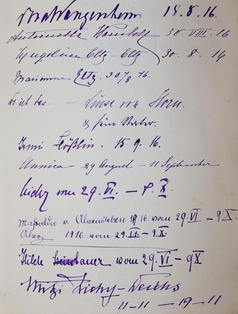 Große Abbildung Nr.2: 143-2543 Tegernsee 1913: (Autographen)
