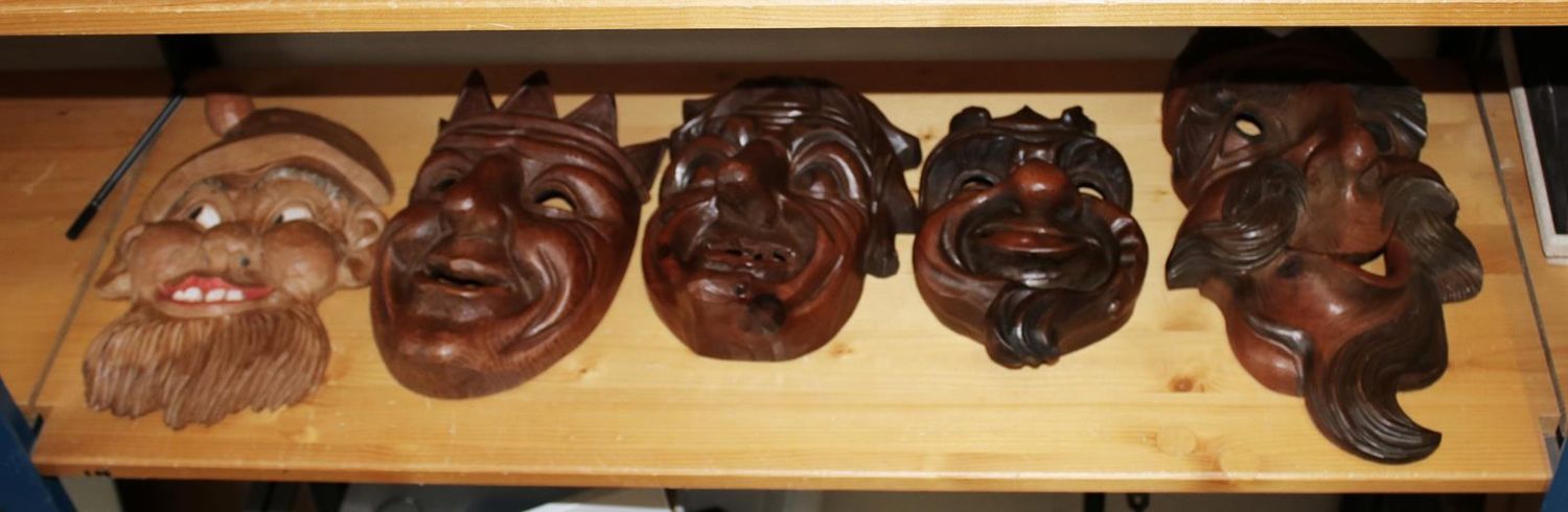 Große Abbildung Nr.5: 143-2553 Fasching, Perchten.: (Varia)