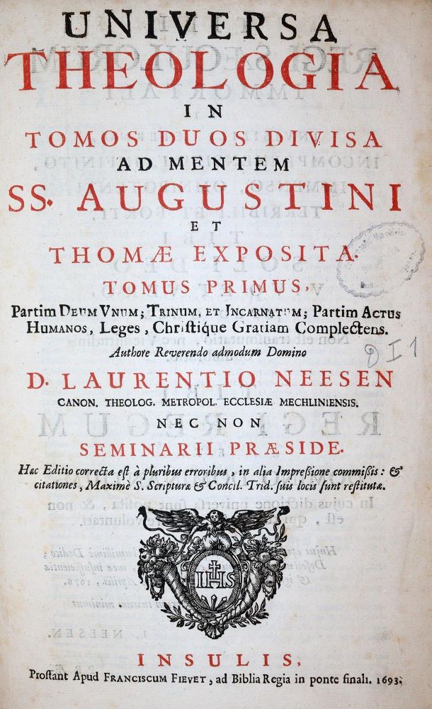 Große Abbildung Nr.1: 143-257 Neesen,L.: (Alte Drucke, Handschriften und Theologie)