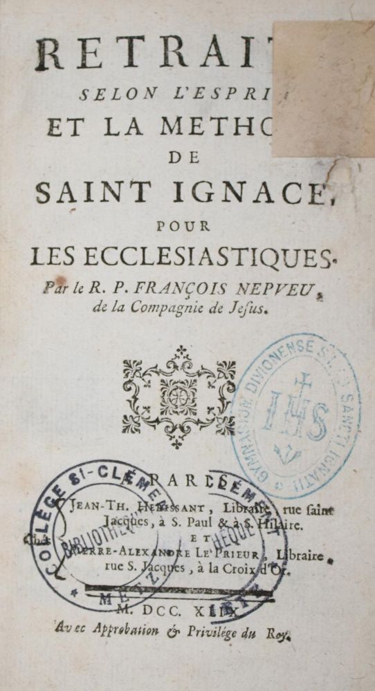 Große Abbildung Nr.1: 143-258 Nepveu,F.: (Alte Drucke, Handschriften und Theologie)
