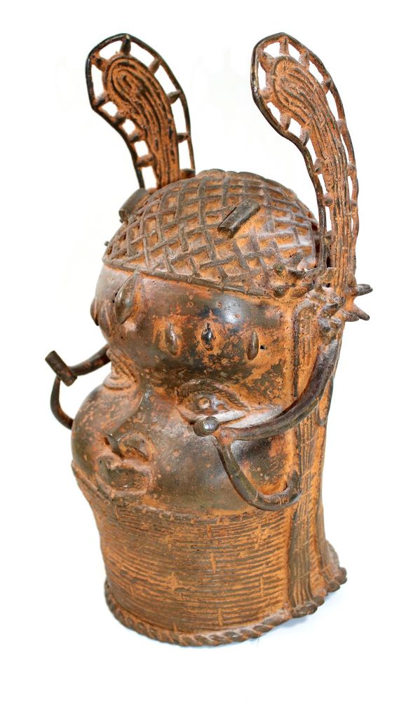 Große Abbildung Nr.2: 143-2638 Bronzebüste eines: (Afrika)