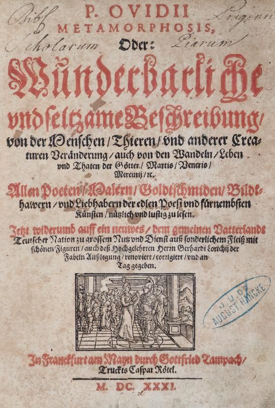 Große Abbildung Nr.1: 143-265 Ovidius,N.P.: (Alte Drucke, Handschriften und Theologie)