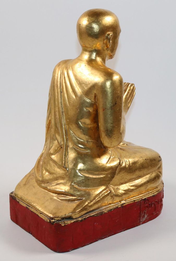 Große Abbildung Nr.4: 143-2667 Betender Mönch,: (Asiatika)