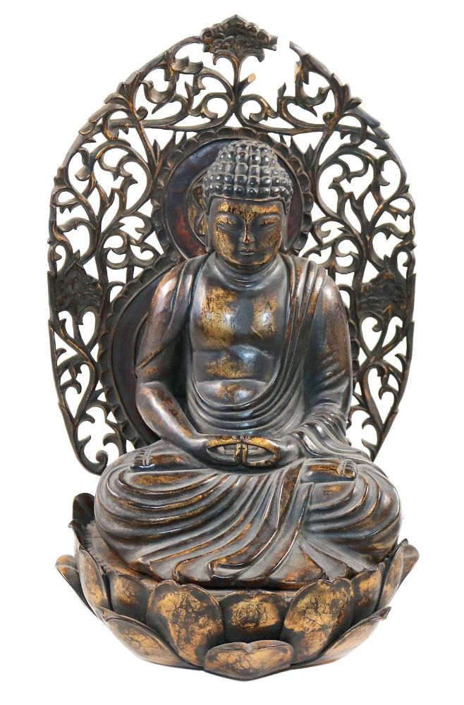Große Abbildung Nr.1: 143-2675 Buddha Japan: (Asiatika)