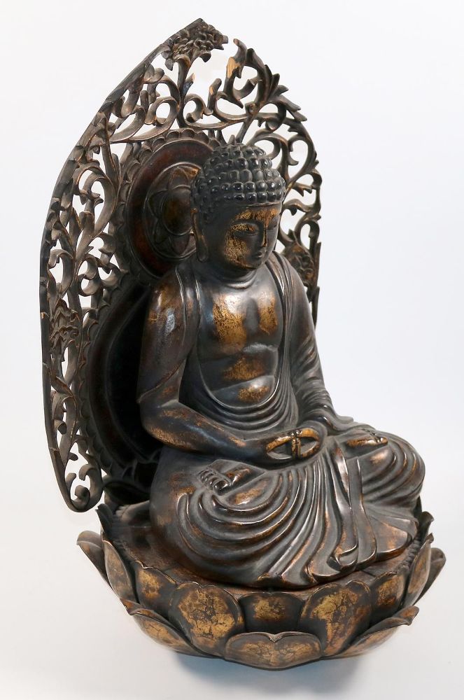 Große Abbildung Nr.2: 143-2675 Buddha Japan: (Asiatika)