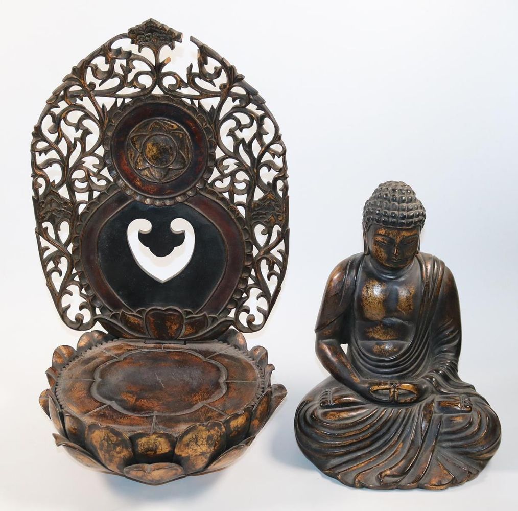 Große Abbildung Nr.3: 143-2675 Buddha Japan: (Asiatika)