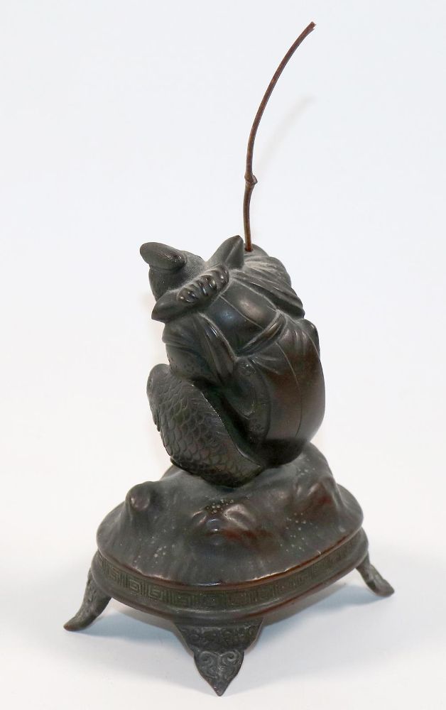 Große Abbildung Nr.3: 143-2681 Fischer mit Karpfen.: (Asiatika)