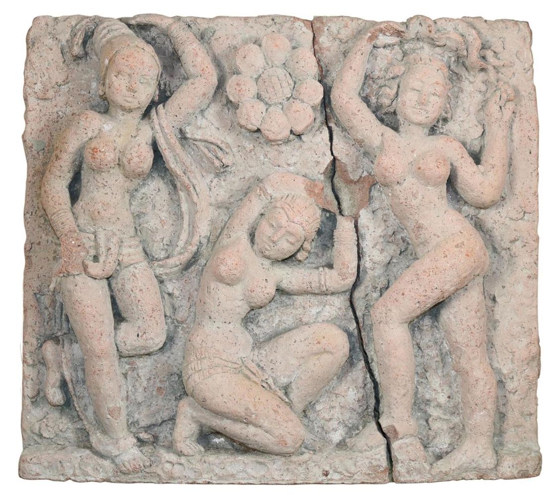 Große Abbildung Nr.1: 143-2692 Indisches Steinrelief.: (Asiatika)