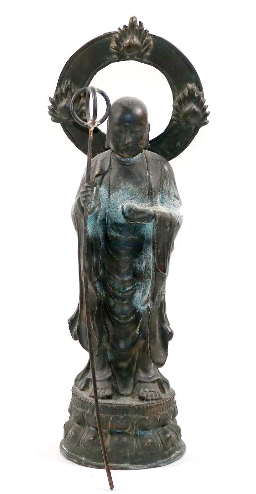 Große Abbildung Nr.1: 143-2698 Jizo Bosatsu.: (Asiatika)