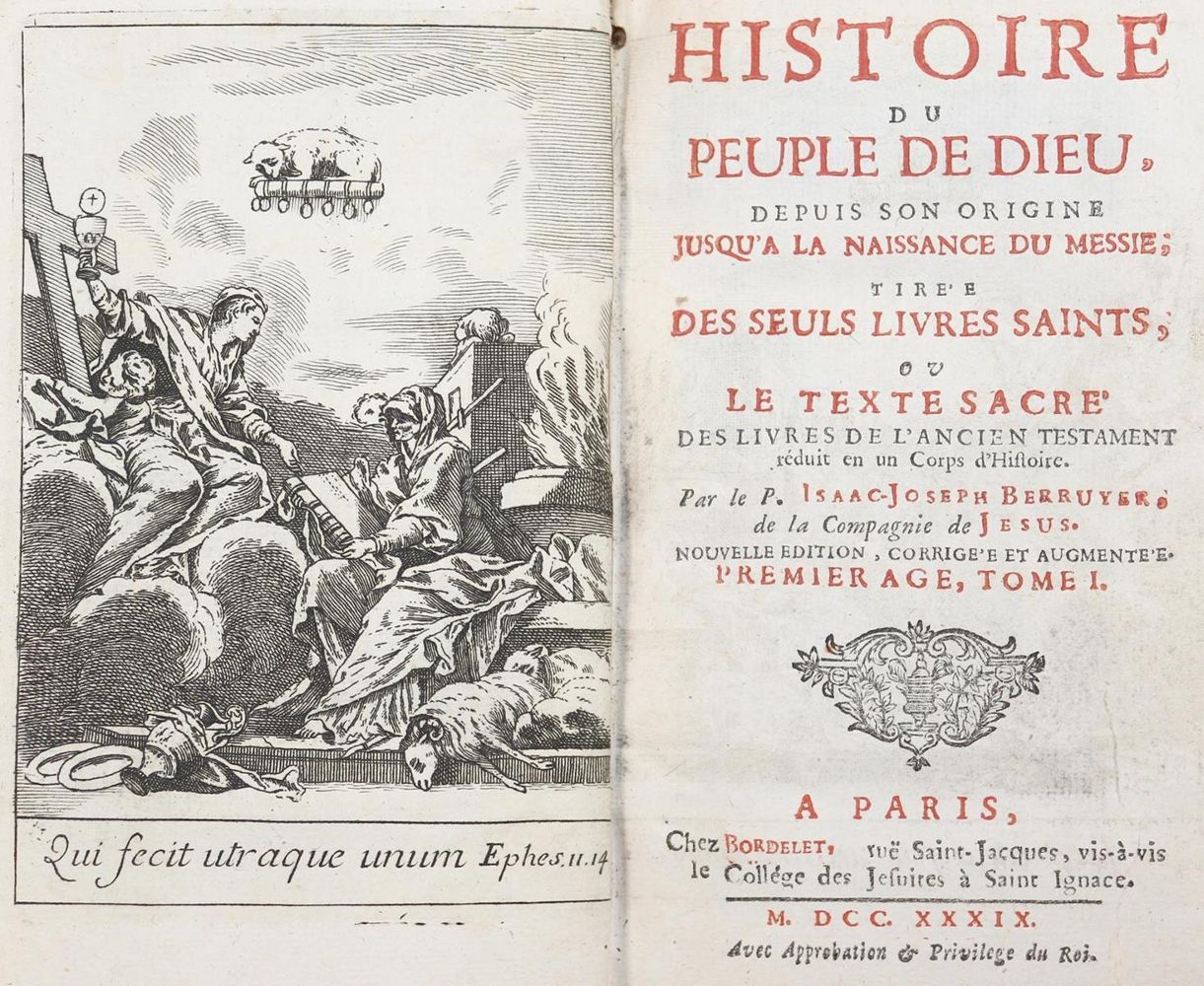 Große Abbildung Nr.4: 143-27 Berruyer,I.J.: (Alte Drucke, Handschriften und Theologie)