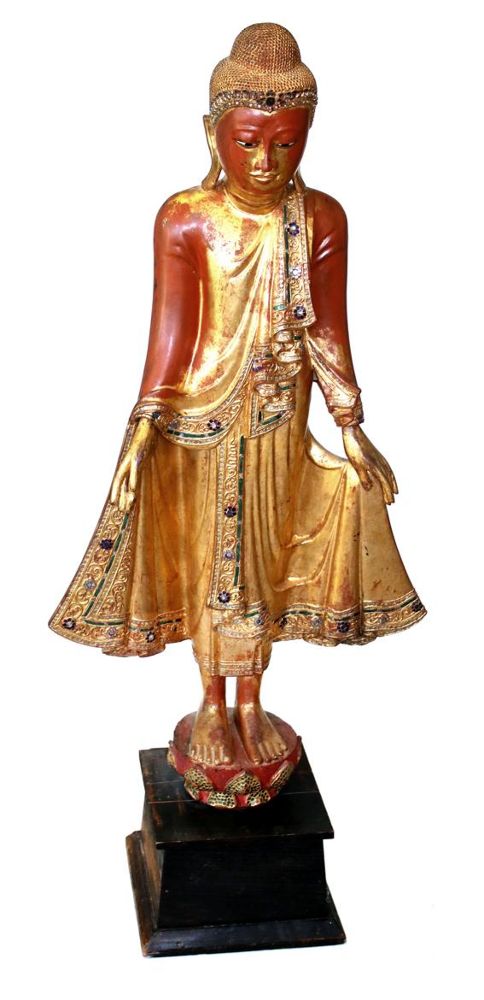 Große Abbildung Nr.2: 143-2707 Mandalay Buddha: (Asiatika)