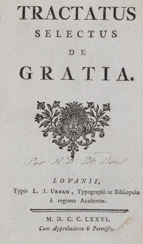Große Abbildung Nr.1: 143-271 (Petrus Dens).: (Alte Drucke, Handschriften und Theologie)