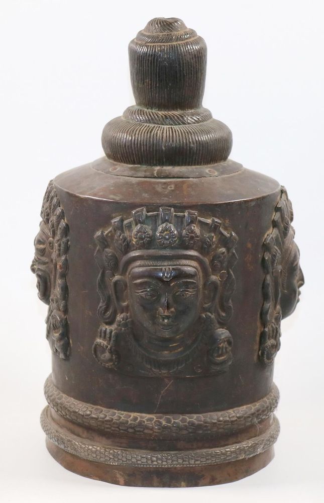Große Abbildung Nr.2: 143-2713 Pañchamukha Lingam: (Asiatika)