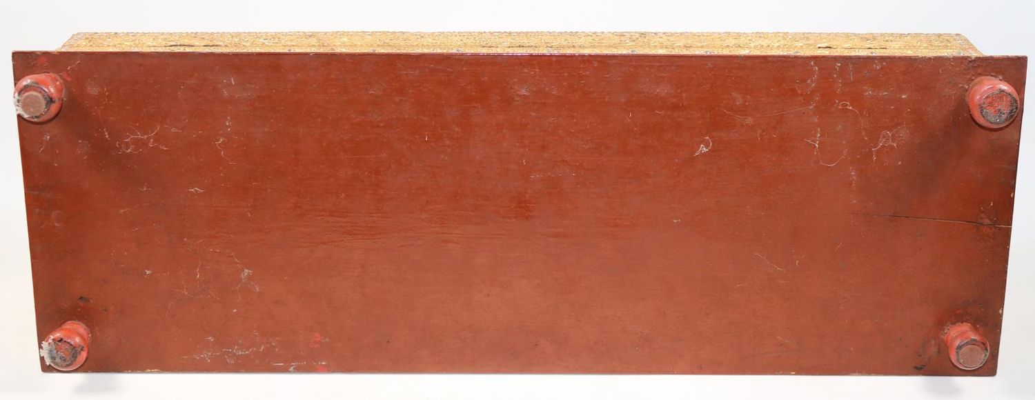 Große Abbildung Nr.6: 143-2720 Seltene Manuskript-Truhe: (Asiatika)