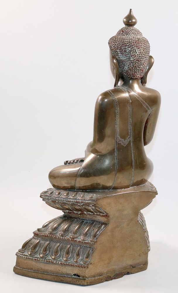 Große Abbildung Nr.2: 143-2721 Shan Buddha.: (Asiatika)
