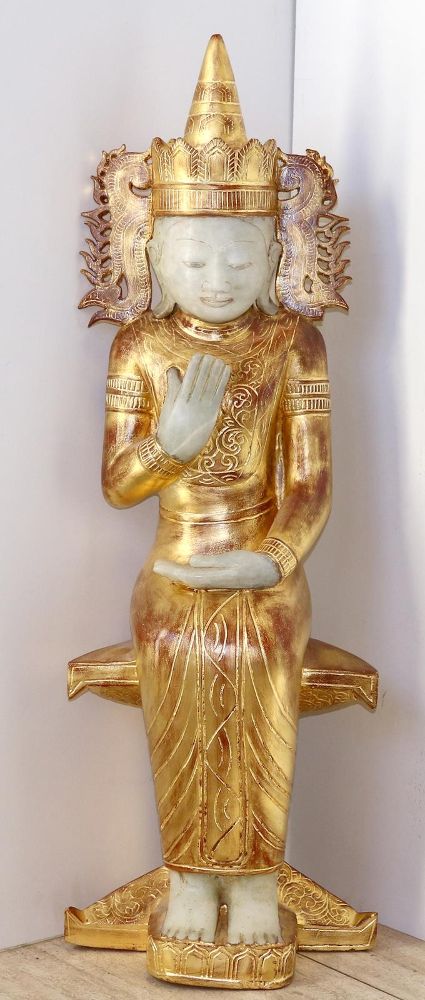 Große Abbildung Nr.2: 143-2724 Sitzender Buddha: (Asiatika)