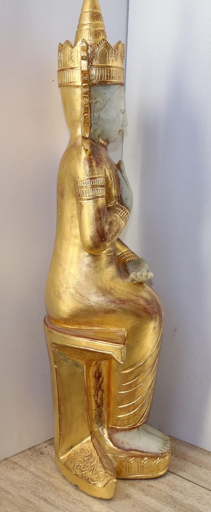 Große Abbildung Nr.3: 143-2724 Sitzender Buddha: (Asiatika)