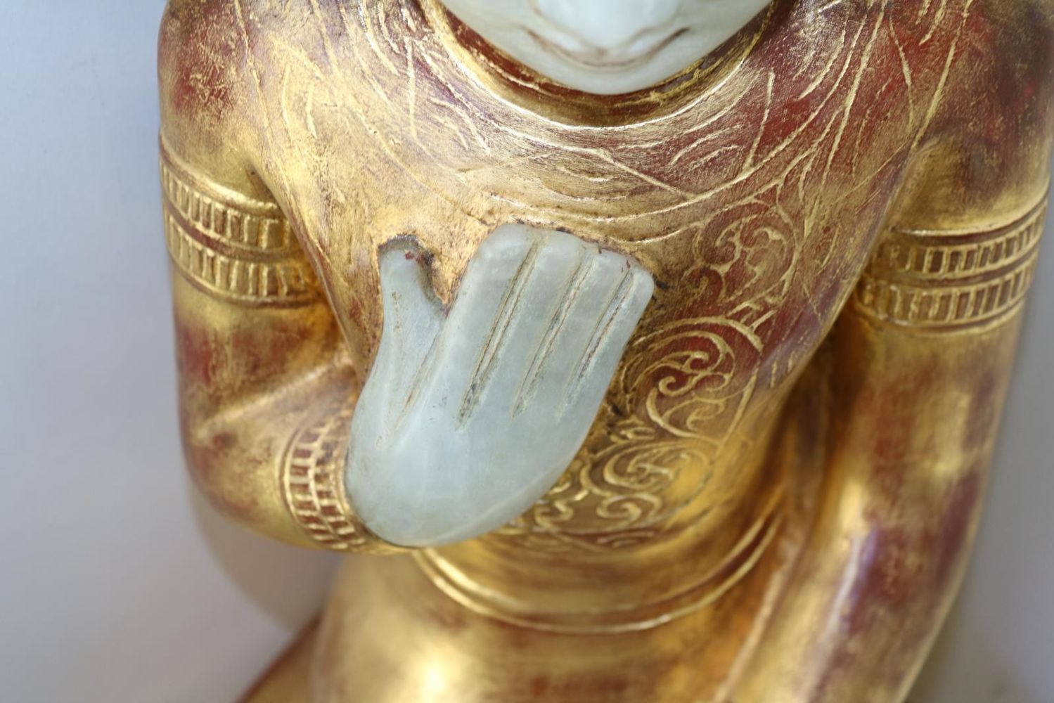 Große Abbildung Nr.42: 143-2724 Sitzender Buddha: (Asiatika)